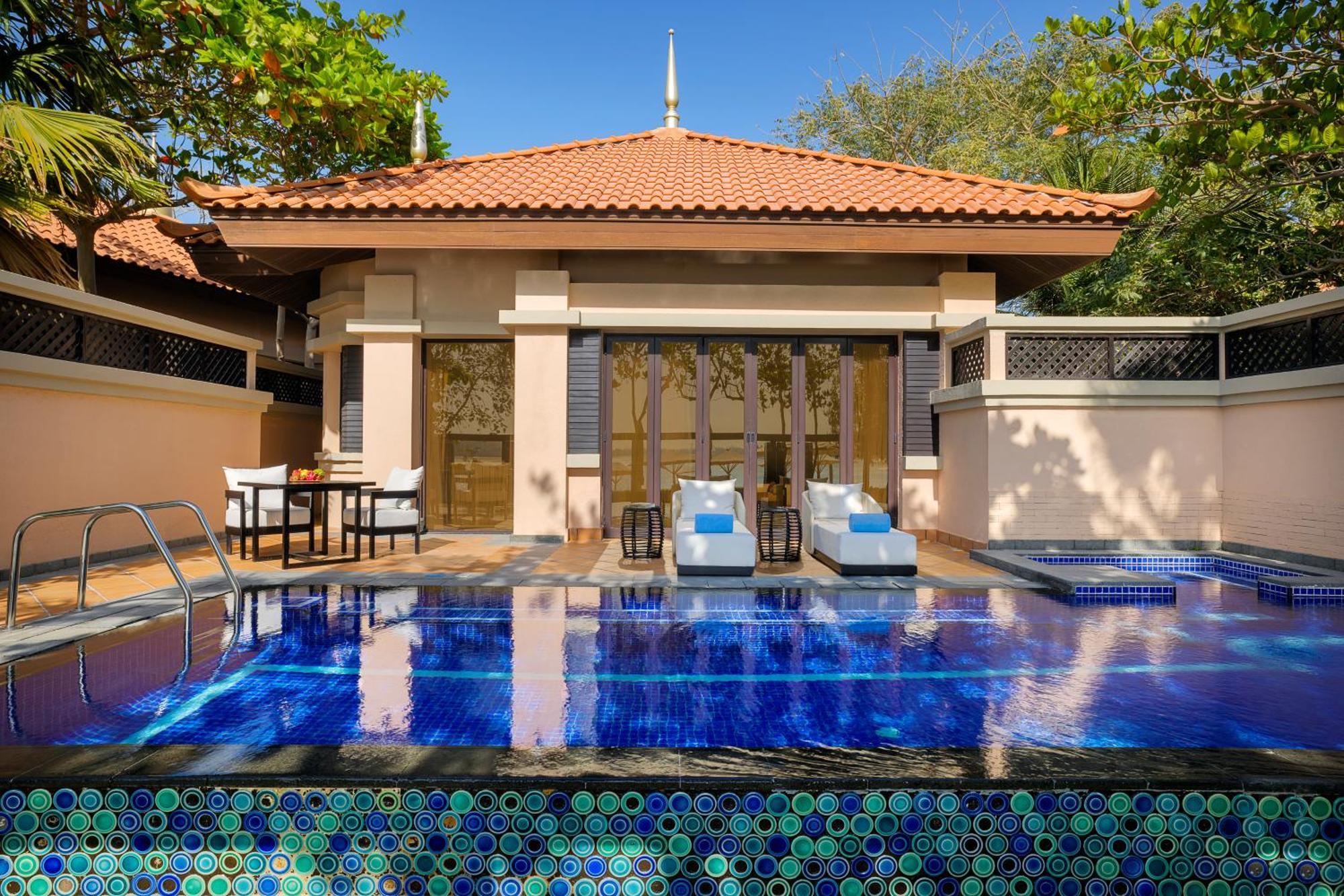 Villa sulla Spiaggia con 1 Camera da Letto e Piscina